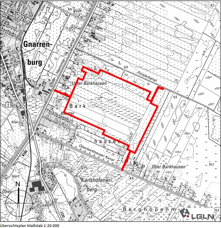 Abbildung Plangebiet © Gemeinde Gnarrenburg