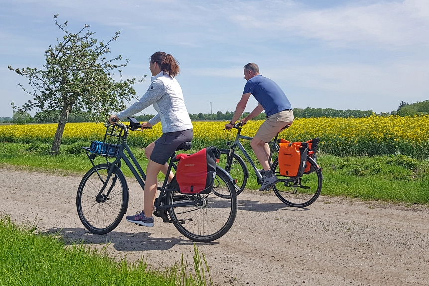 Frühjahrsradtour in der Gemeinde Gnarrenburg © Ingrid Krause